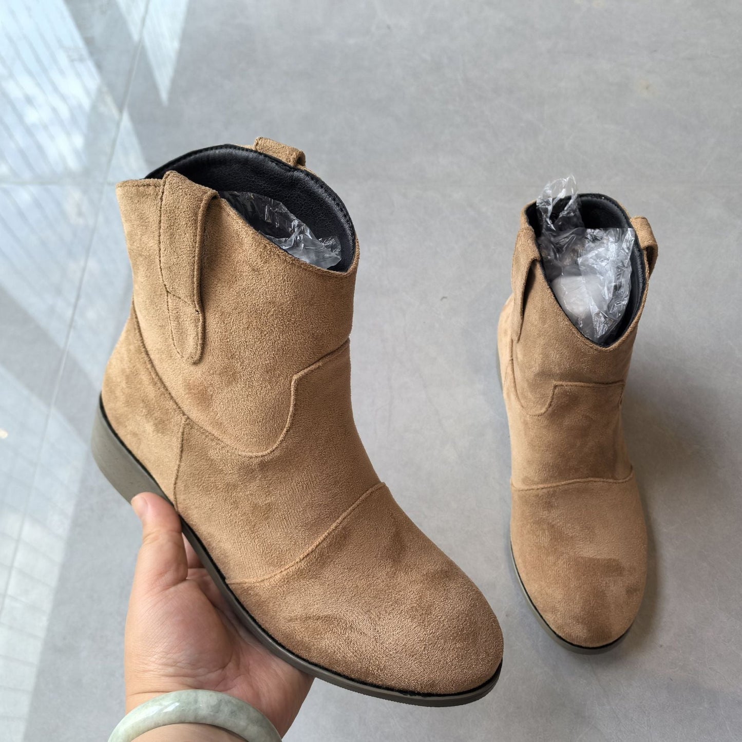 Comfortable Low - Heeled Women's Boots in Various Colors - Nest of Glam