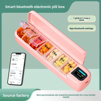 Portable Alarm Pill Dispenser - Nest of Glam