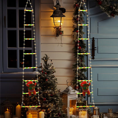 Santa Claus Climbing LED String Lights - Nest of Glam
