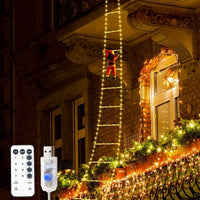 Santa Claus Climbing LED String Lights - Nest of Glam