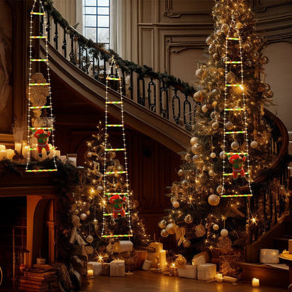 Santa Claus Climbing LED String Lights - Nest of Glam