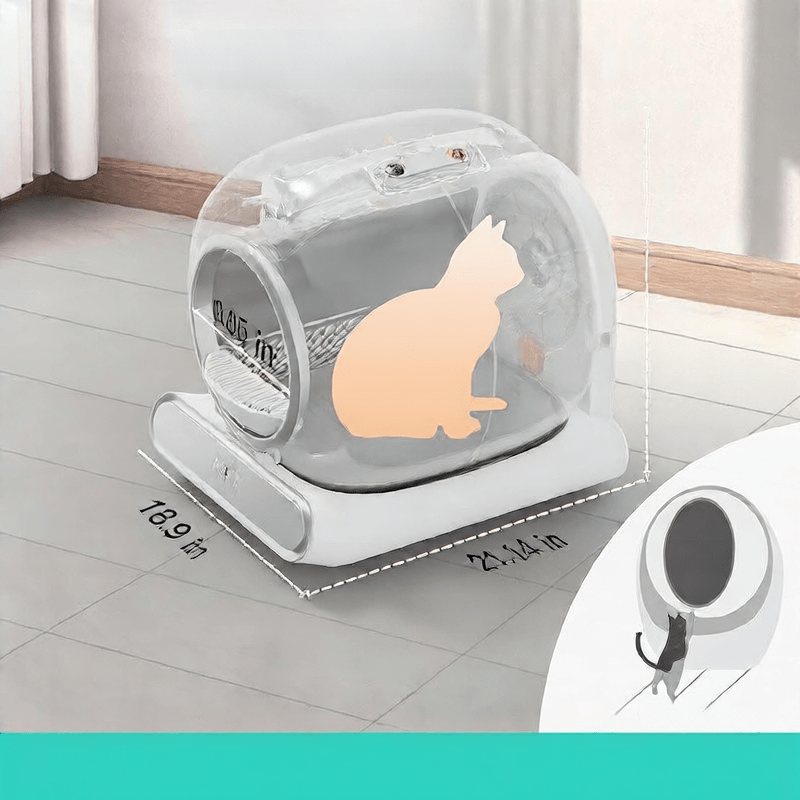 Smart Cat Litter Box - Nest of Glam