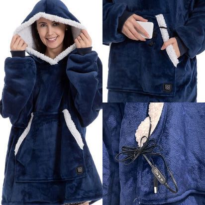 Wearable Electric Heating Blanket with USB Power - Nest of Glam